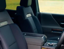2025 GMC Hummer EV 3X Graphite Blue Metallic Front Seats