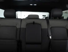 2025 GMC Hummer EV 3X Graphite Blue Metallic rear seating