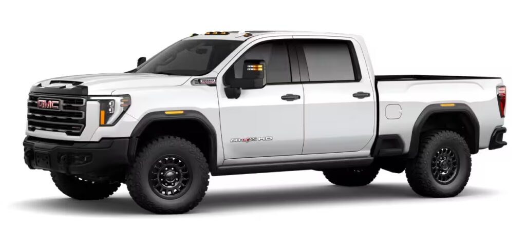 Right hand drive 2026 GMC Sierra 2500 HD At4X AEV Special Edition pickup truck from Autogroup International