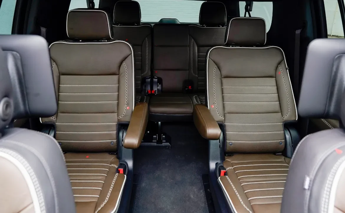 2025 GMC Yukon Denali Ultimate Rear seating