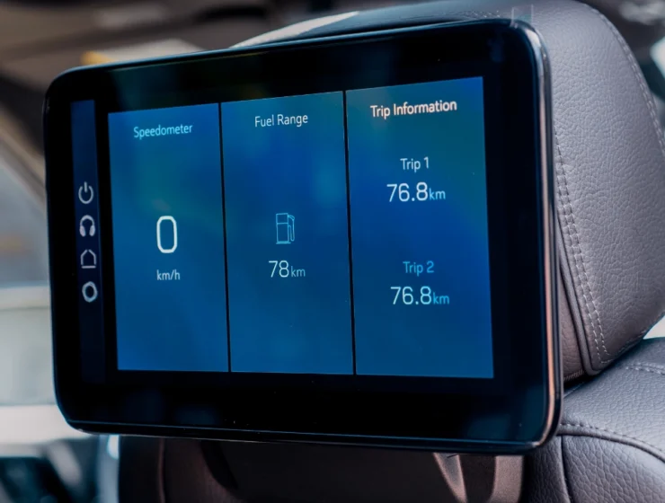 2025 GMC Yukon XL Denali Reserve in Void Black HD Screen Seat