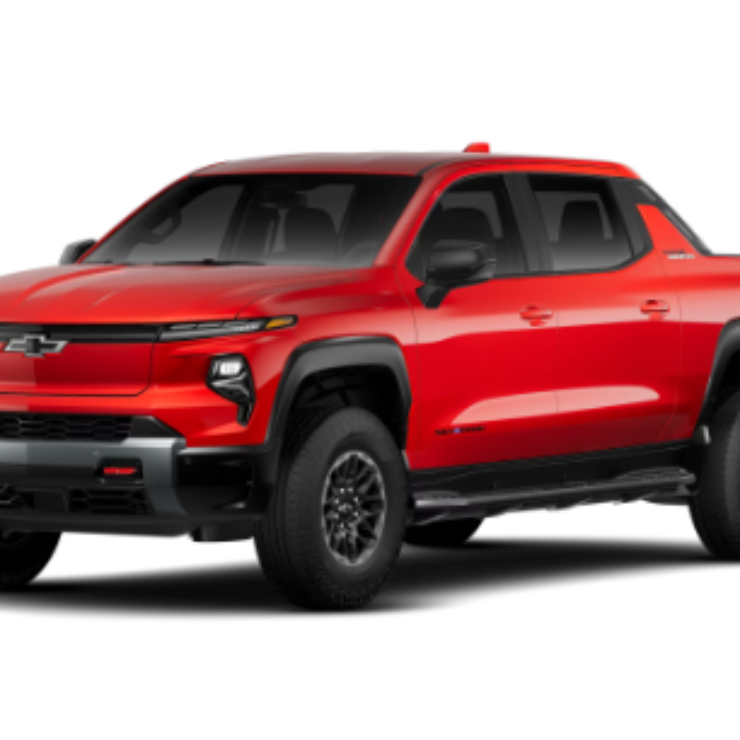Chevrolet Silverado EV Trail Boss in Habinero Orange