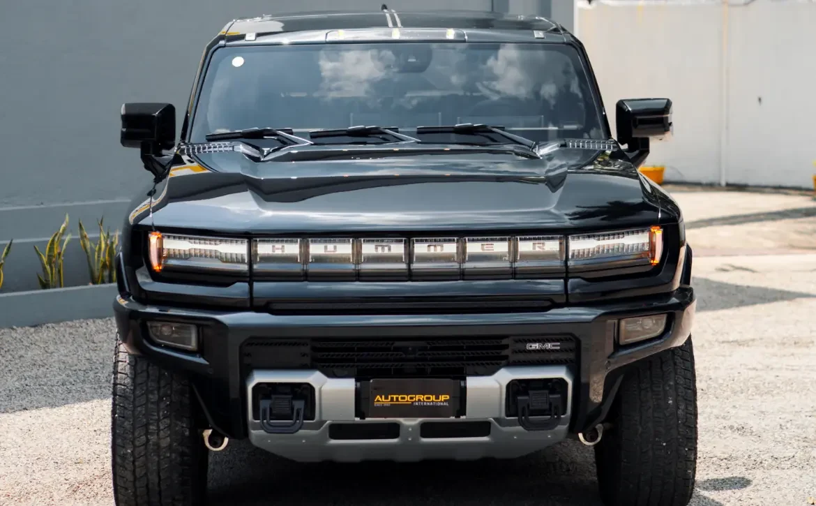 GMC Hummer EV 3X Void Black Front Grille