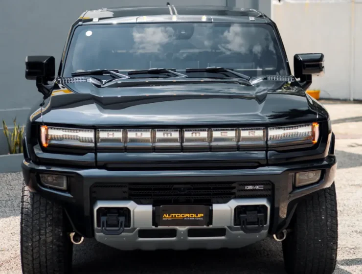 GMC Hummer EV 3X Void Black Front Grille