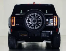GMC Hummer EV 3X Void Black rear Tail