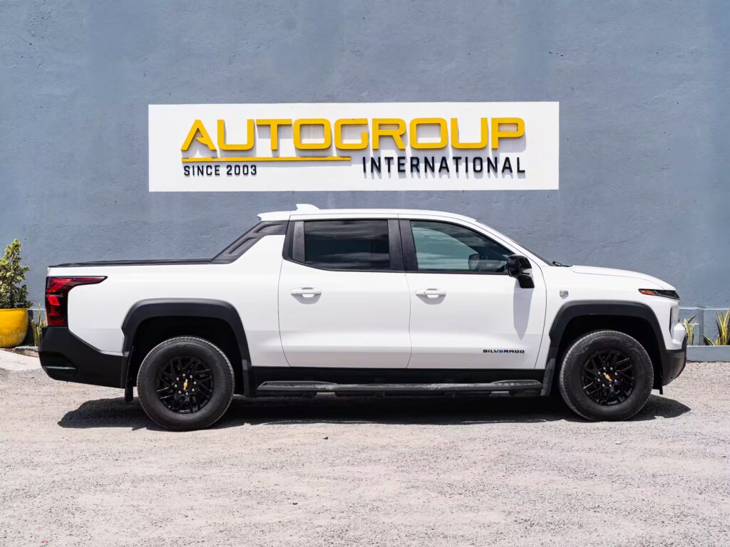 Right hand drive Chevrolet Silverado EV (WT Trim) from Autogroup International