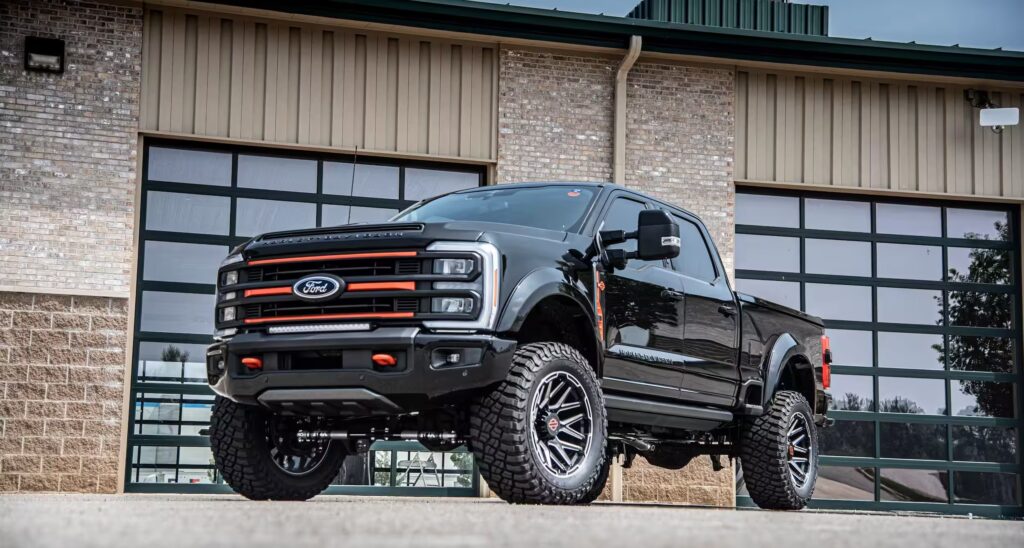 The right hand drive Harley-Davidson Ford F-250 and F-350 by Autogroup International - for the Australian market