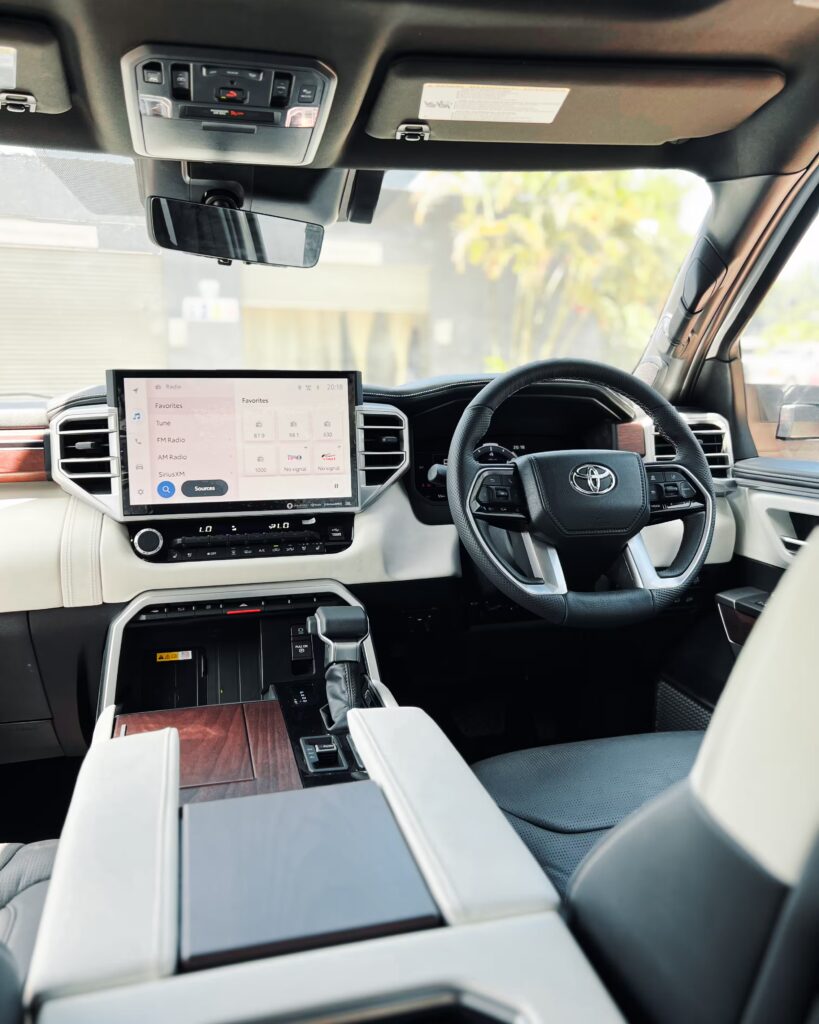 The perfect right hand drive conversion of a Toyota Tundra from Autogroup International