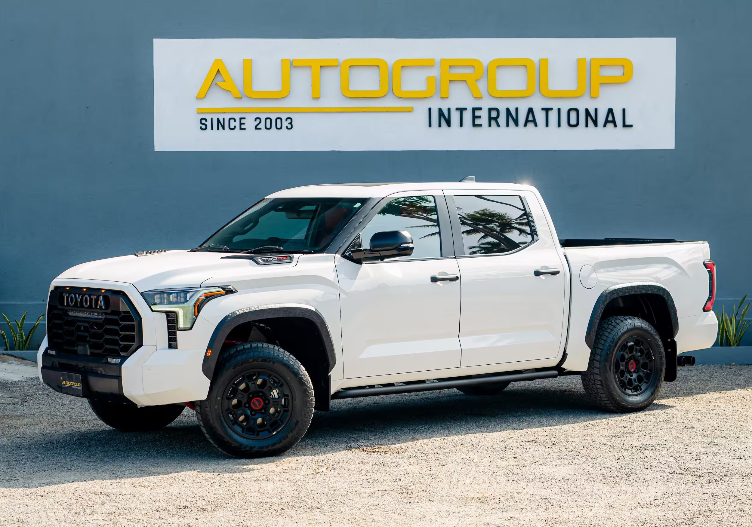Right hand drive Toyota Tundra TRD Pro from Autogroup International