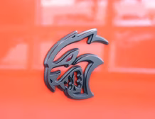 2023 Dodge Challenger SRT Hellcat Redeye Widebody in Go Mango by Autogroup International - ready for right hand drive conversion