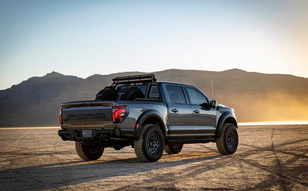 Right hand drive Shelby F-250 Super Baja pickup truck from Autogroup International