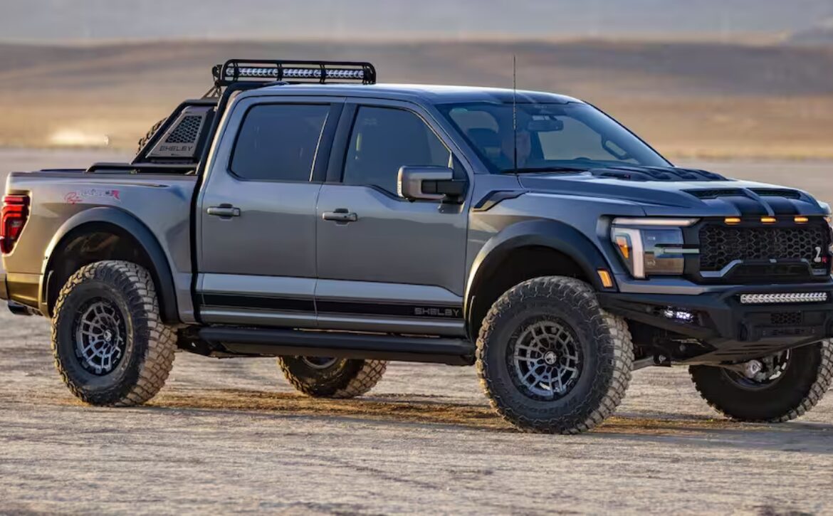 Right hand drive Shelby F-250 Super Baja pickup truck from Autogroup International