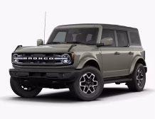 2026 Ford Bronco Outer banks in right hand drive by Autogroup international front view