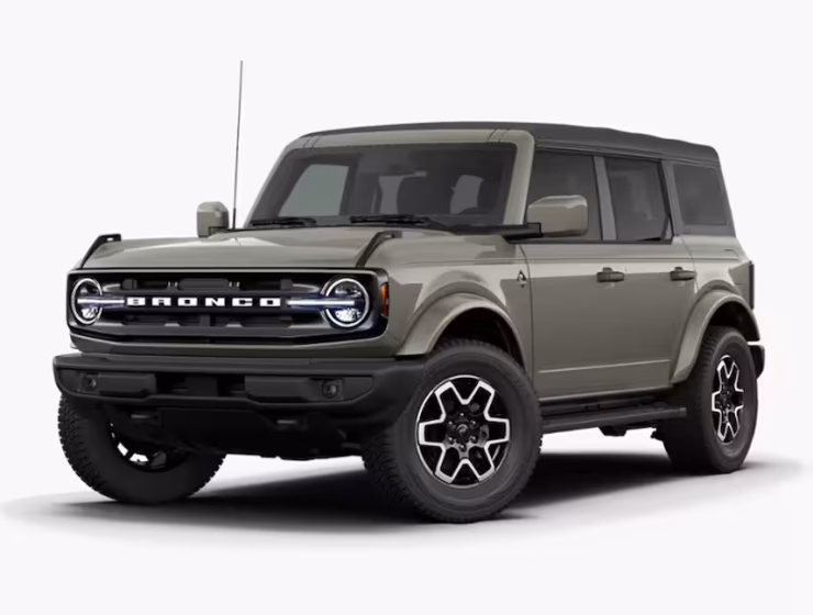 2026 Ford Bronco Outer banks in right hand drive by Autogroup international front view