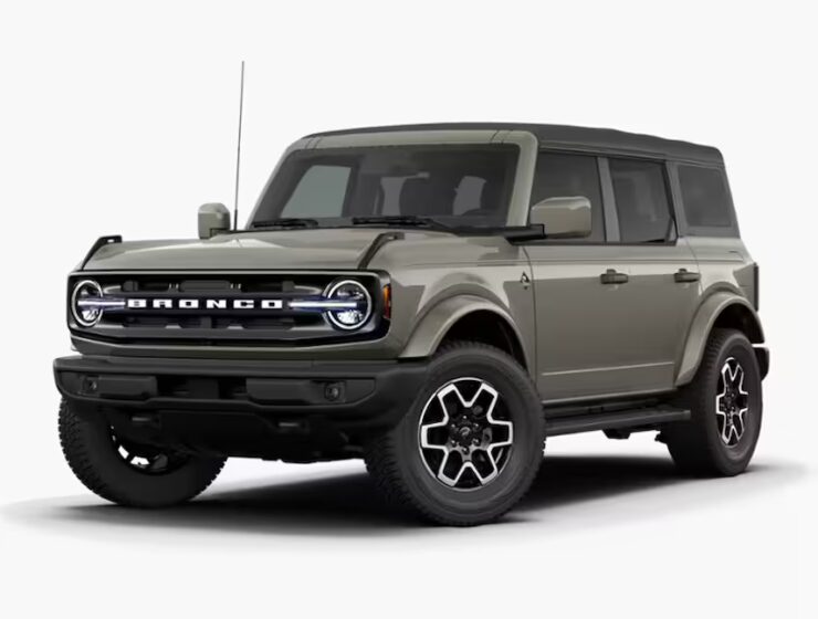 2026 Ford Bronco Outer banks in right hand drive by Autogroup international front view