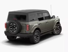 2025 Ford Bronco Outer banks in right hand drive by Autogroup international rear qtr view