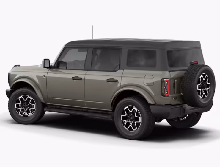 2025 Ford Bronco Outer banks in right hand drive by Autogroup international side view