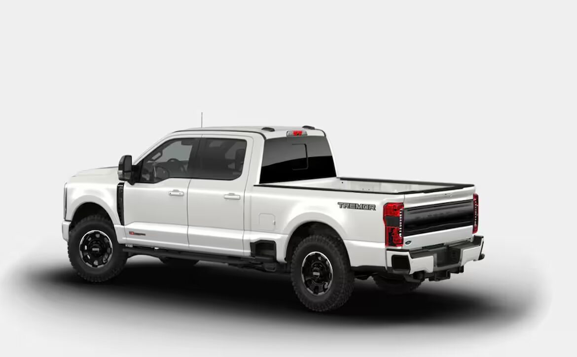 2026 Ford F-250 Platinum with off road tremor package in right hand drive by Autogroup international