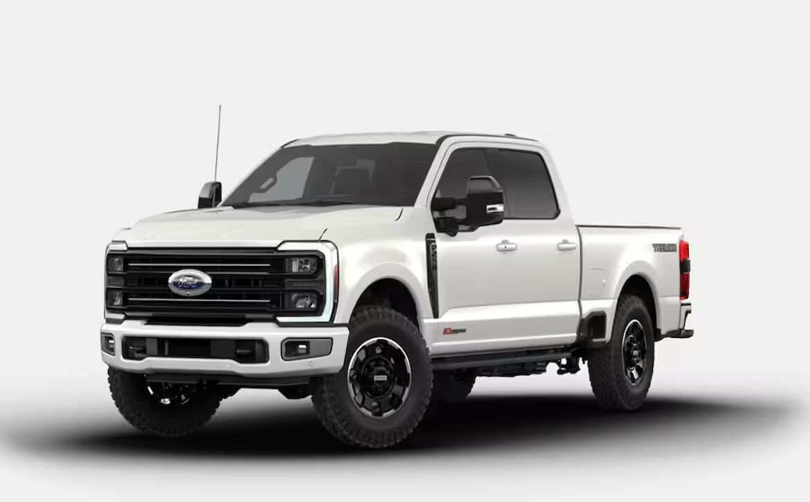 2026 Ford F-250 Platinum with off road tremor package in right hand drive by Autogroup international