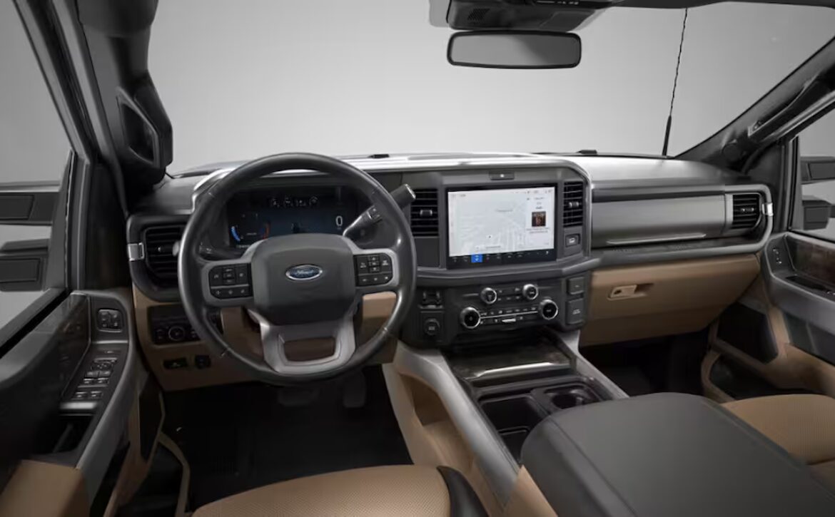 Right-hand drive 2026 Ford F-450 Super Duty Lariat DRW 'Dually' pickup truck from Autogroup International the legendary 6.7L 4-Valve OHV Power Stroke® V8 Turbo Diesel B20 engine