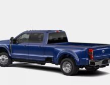 Right-hand drive 2026 Ford F-450 Super Duty Lariat DRW 'Dually' pickup truck from Autogroup International the legendary 6.7L 4-Valve OHV Power Stroke® V8 Turbo Diesel B20 engine