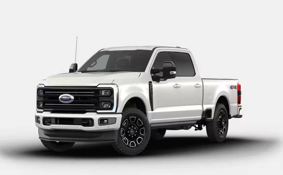 Right hand drive 2026 Ford F-250 Super Duty Platinum pickup truck from Autogroup International in Australia