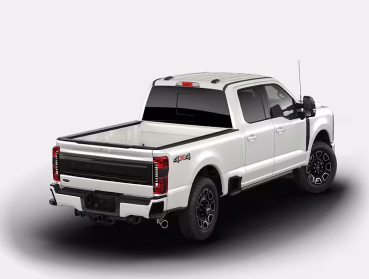 Right hand drive 2026 Ford F-250 Super Duty Platinum pickup truck from Autogroup International in Australia