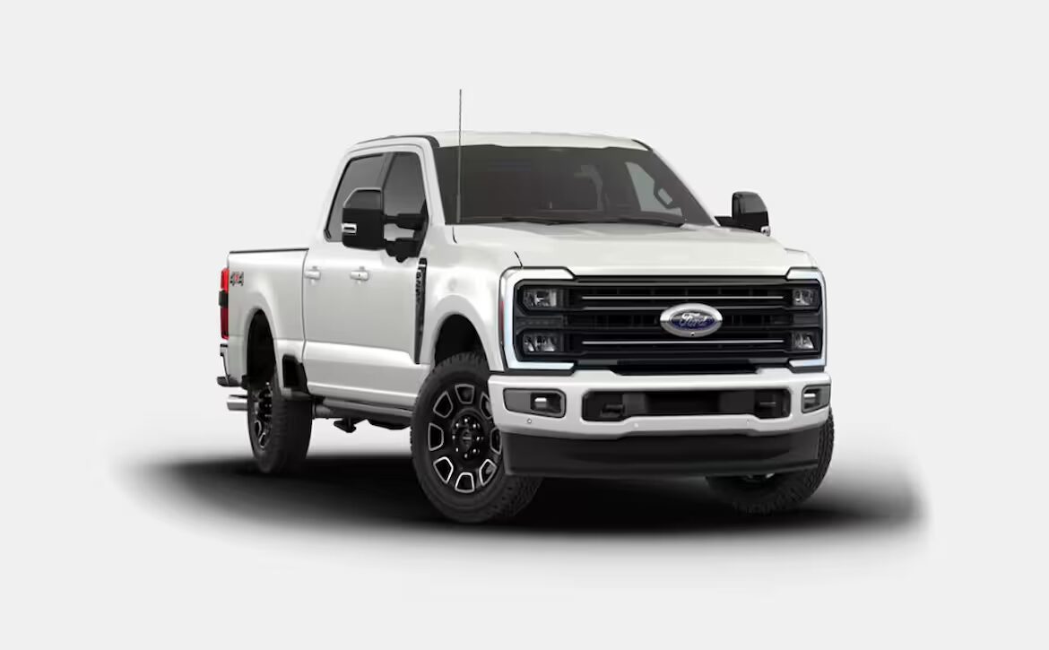 Right hand drive 2026 Ford F-250 Super Duty Platinum pickup truck from Autogroup International in Australia