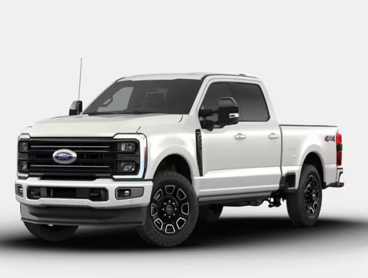 Right hand drive 2026 Ford F-250 Super Duty Platinum pickup truck from Autogroup International in Australia
