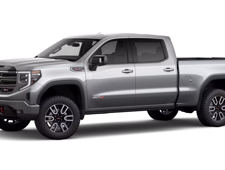 Meet the right hand drive 2026 GMC Sierra 1500 AT4X in Sterling Metallic with the 6.2L V8, off-road build, luxury Obsidian Rush interior, plus 5-year warranty and Aussie-wide support from Autogroup International.