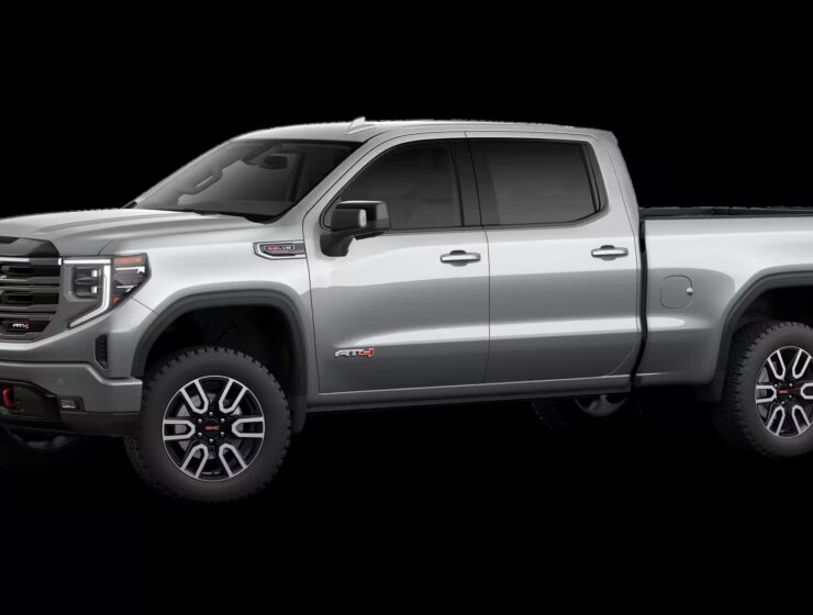 Meet the right hand drive 2026 GMC Sierra 1500 AT4X in Sterling Metallic with the 6.2L V8, off-road build, luxury Obsidian Rush interior, plus 5-year warranty and Aussie-wide support from Autogroup International.