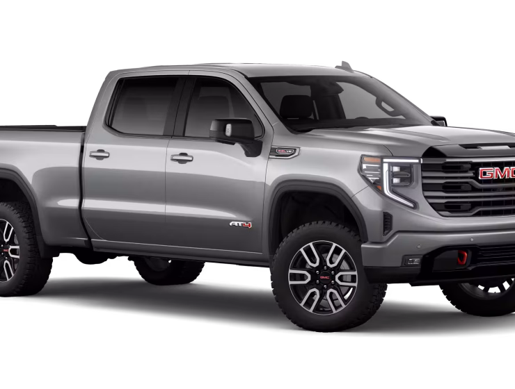 Meet the right hand drive 2026 GMC Sierra 1500 AT4X in Sterling Metallic with the 6.2L V8, off-road build, luxury Obsidian Rush interior, plus 5-year warranty and Aussie-wide support from Autogroup International.