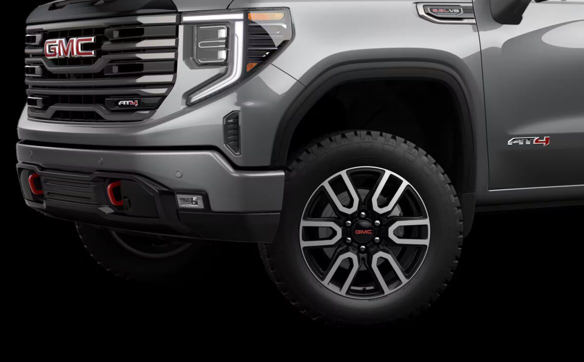 Meet the right hand drive 2026 GMC Sierra 1500 AT4X in Sterling Metallic with the 6.2L V8, off-road build, luxury Obsidian Rush interior, plus 5-year warranty and Aussie-wide support from Autogroup International.