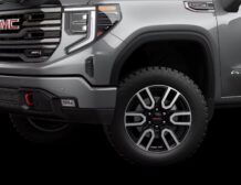 Meet the right hand drive 2026 GMC Sierra 1500 AT4X in Sterling Metallic with the 6.2L V8, off-road build, luxury Obsidian Rush interior, plus 5-year warranty and Aussie-wide support from Autogroup International.
