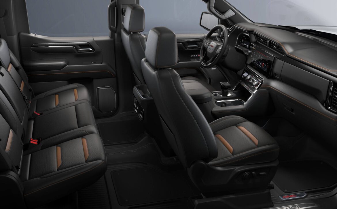 Meet the right hand drive 2026 GMC Sierra 1500 AT4X in Sterling Metallic with the 6.2L V8, off-road build, luxury Obsidian Rush interior, plus 5-year warranty and Aussie-wide support from Autogroup International.