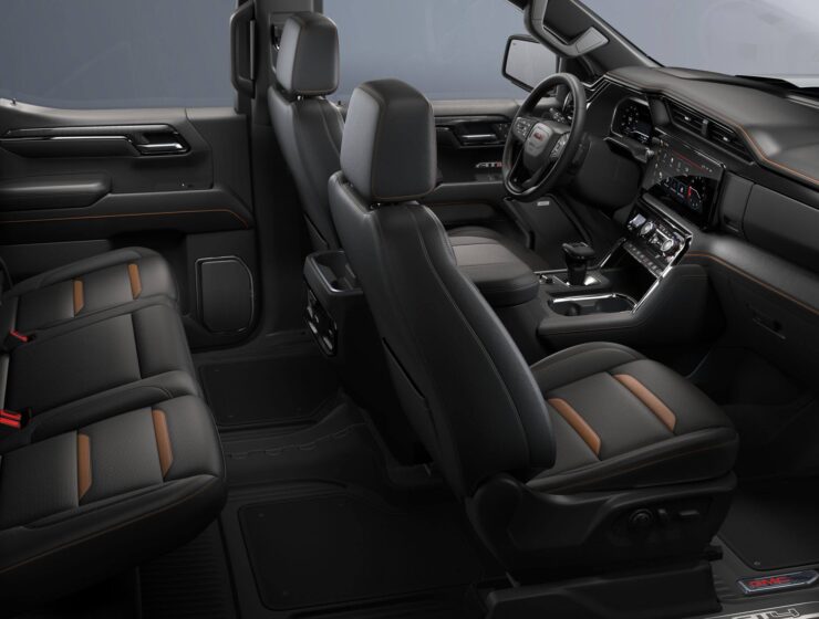 Meet the right hand drive 2026 GMC Sierra 1500 AT4X in Sterling Metallic with the 6.2L V8, off-road build, luxury Obsidian Rush interior, plus 5-year warranty and Aussie-wide support from Autogroup International.