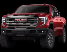 Right hand drive 2026 GMC Sierra 1500 AT4X Pickup truck from Autogroup International ready for Australia - front view