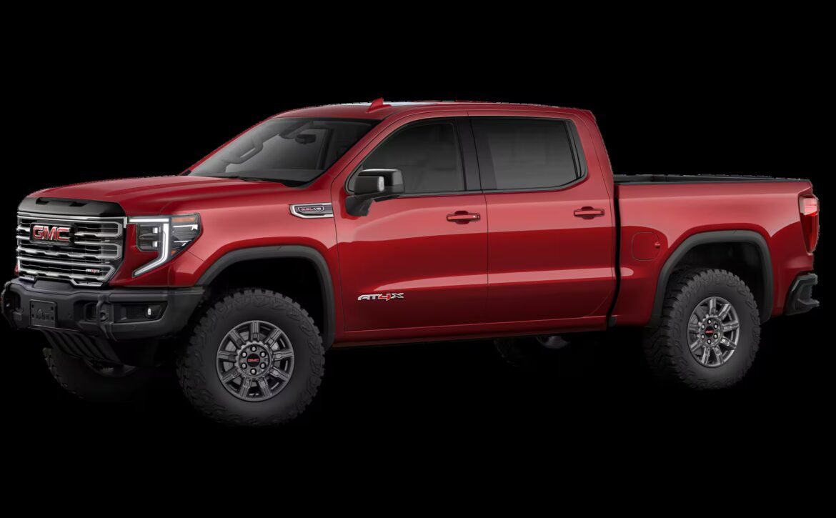Right hand drive 2026 GMC Sierra 1500 AT4X Pickup truck from Autogroup International ready for Australia