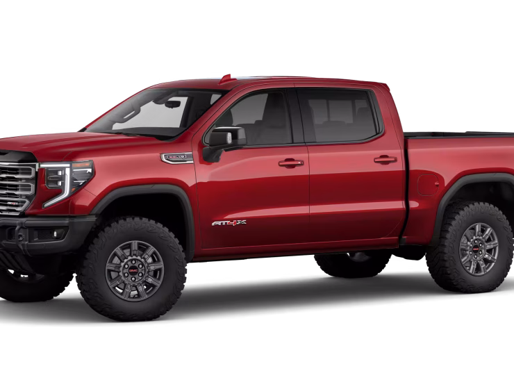 Right hand drive 2026 GMC Sierra 1500 AT4X Pickup truck from Autogroup International ready for Australia