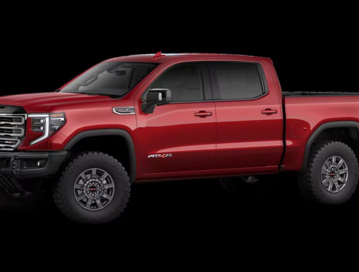 Right hand drive 2026 GMC Sierra 1500 AT4X Pickup truck from Autogroup International ready for Australia