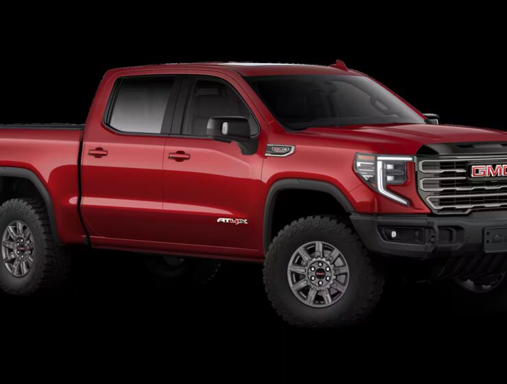 Right hand drive 2026 GMC Sierra 1500 AT4X Pickup truck from Autogroup International ready for Australia