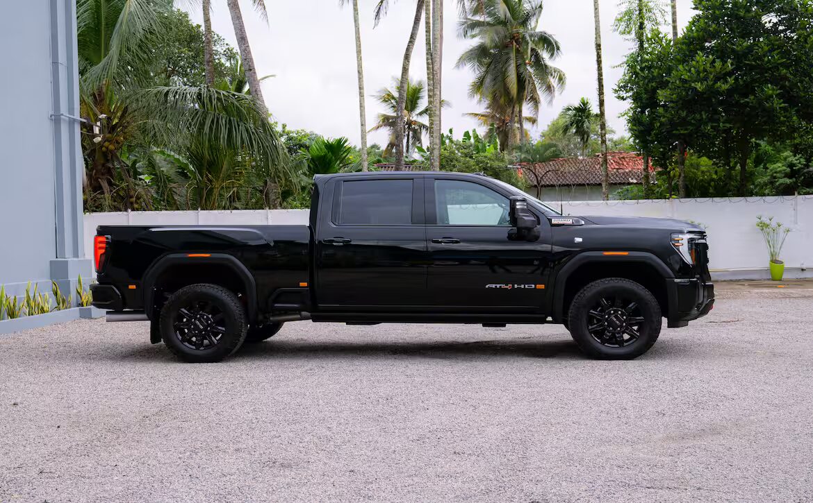 Right hand drive 2026 GMC Sierra 2500 HD AT4 pickup truck from Autogroup International