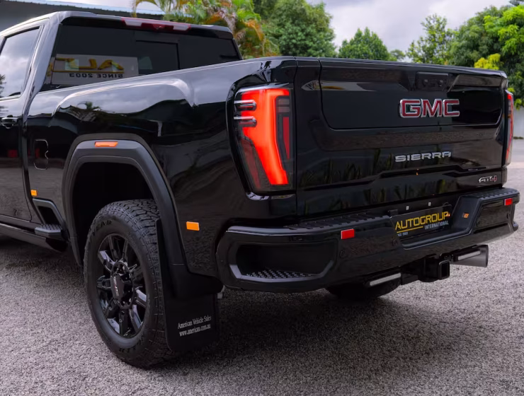 Right hand drive 2026 GMC Sierra 2500 HD AT4 pickup truck from Autogroup International