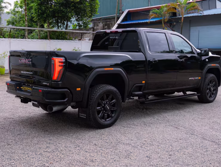 Right hand drive 2026 GMC Sierra 2500 HD AT4 pickup truck from Autogroup International