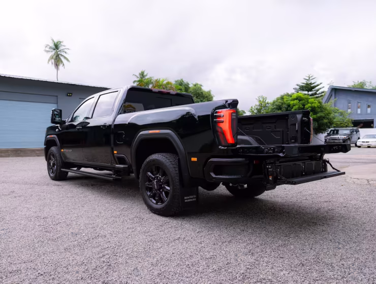 Right hand drive 2026 GMC Sierra 2500 HD AT4 pickup truck from Autogroup International