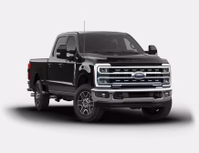 The right hand drive 2026 Ford F-350 Super Duty Lariat Crew Cab in Agate Black from Autogroup International