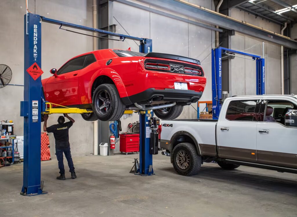 Autogroup International servicing right hand drive American muscle cars (Dodge Challengers) and American Pickup trucks in Victoria