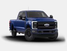 2026 Ford F-350 Super Duty 'Platinum Plus' pickup truck Argon Blue Metallic in right hand drive by Autogroup international