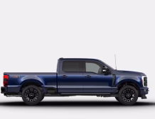 2026 Ford F-350 Super Duty 'Platinum Plus' pickup truck Argon Blue Metallic in right hand drive by Autogroup international