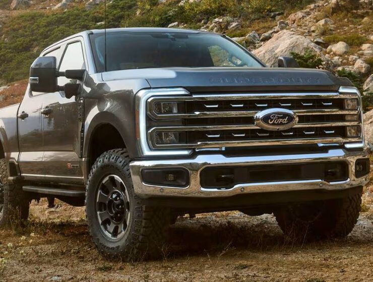 Right hand drive 2026 Ford F-250 Super Duty 'Lariat' pickup truck from Autogroup International